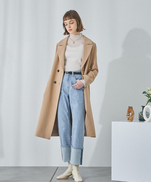 PUBLIC TOKYO（パブリックトウキョウ） チェスターコート 1 ネイビー