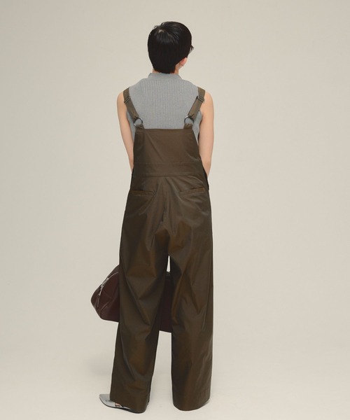 サロペット オーバーオール 「UNESS/ユーネス」リメイク風ミリタリー