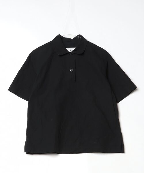 「MHL.」 半袖シャツ 2 ブラック レディース
