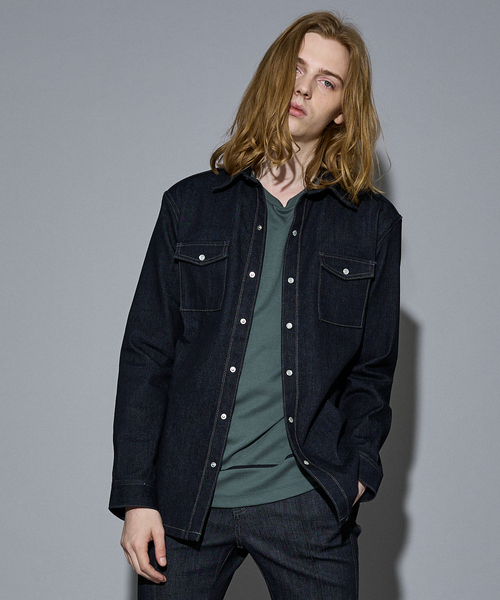 5351 POUR LES HOMMES シャツ 「セットアップ対応 / ストレッチ