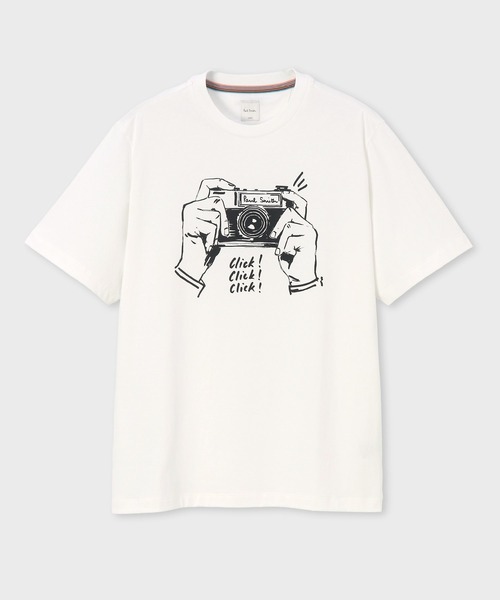 Paul Smith（ポール・スミス） tシャツ “Shutter Hands” Tシャツ
