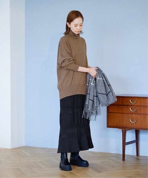 超美品　ジャーナルスタンダード　黒 ブラック　プリーツスカート サイズ38 JOURNAL STANDARD 「JOURNAL STANDARD」 プリーツスカート 38