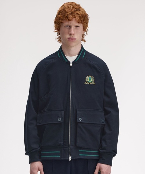 FRED PERRY（フレッドペリー） ブルゾン アウター Tennis Badge Bomber