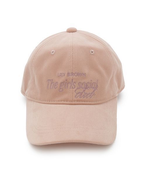 LILY BROWN（リリーブラウン） キャップ 帽子 エンブロイダリーロゴ