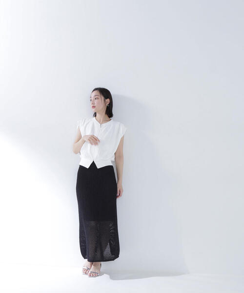 【美品】 NATURAL BEAUTY BASICベージュ セットアップ L NATURAL BEAUTY BASIC 「NATURAL BASIC」 セットアップ P/S