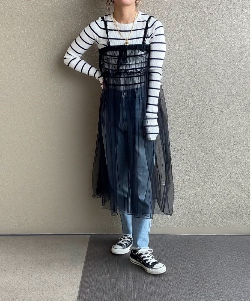 「feepur by saya」 加工デニムパンツ SMALL ブルー レディース