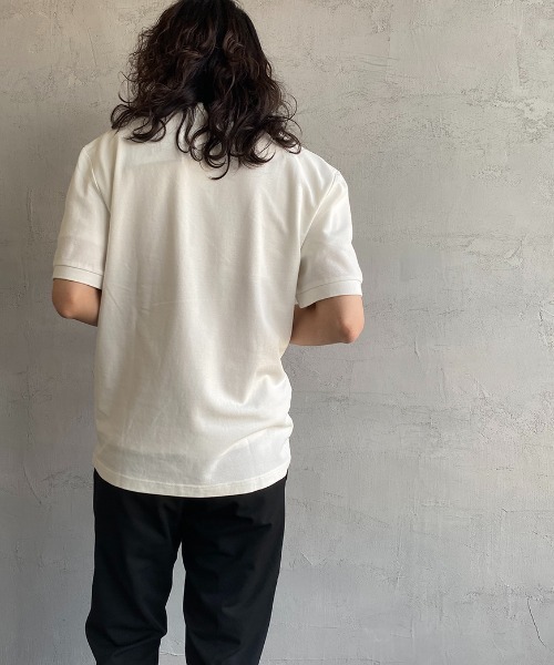 「FRED PERRY」 半袖カットソー S ホワイト レディース