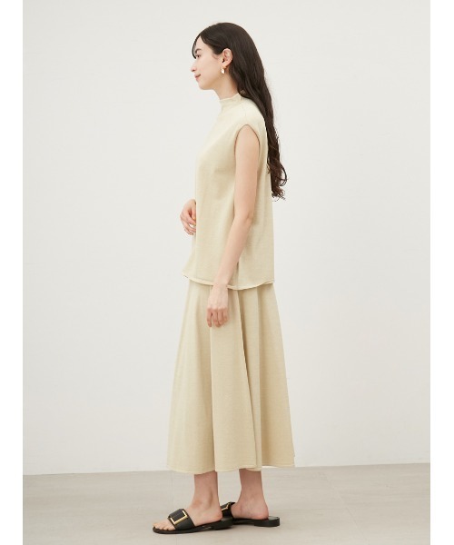 ミラオーウェン S セットアップ ベージュ Mila Owen（ミラオーウェン） セットアップ 0 ベージュ レディース