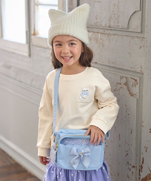 ANY（エニィ） ショルダー ショルダーバッグ ネコチャーム付き