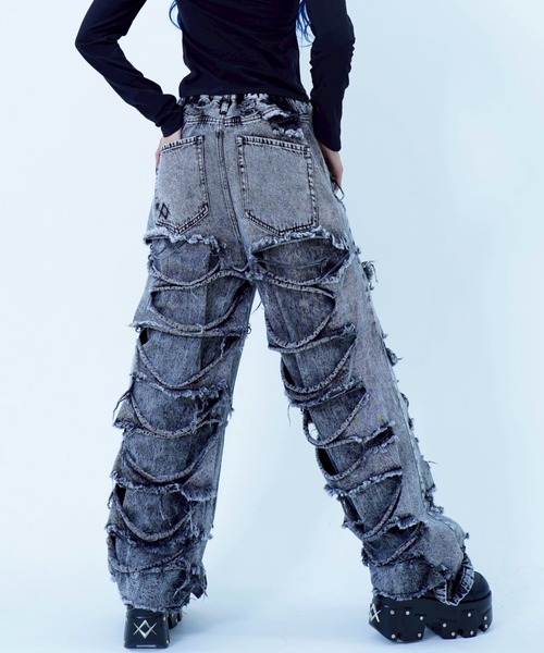 REFLEM（レフレム） ワイドパンツ ジーンズ デニム デニムパンツ