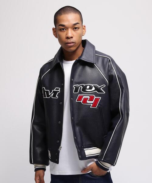 AVIREX（アヴィレックス） スタジャン COW LOGO VARSITY JACKET / カウ