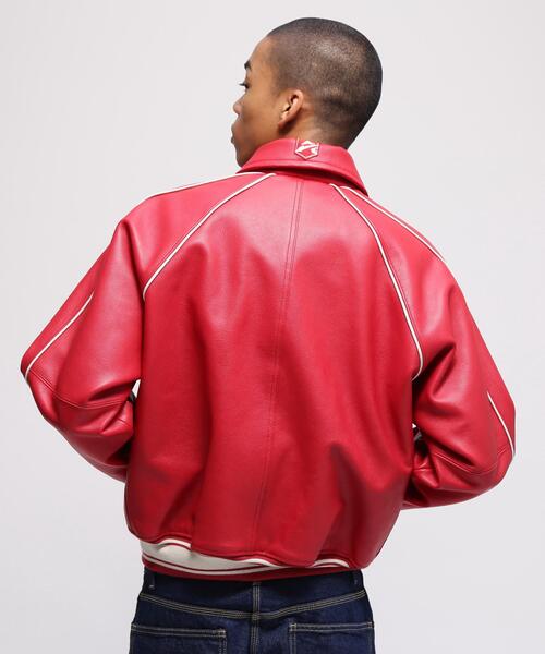 スタジャン COW LOGO VARSITY JACKET / カウ ロゴ バーシティジャケット / AVIREX / アヴィレックスの画像