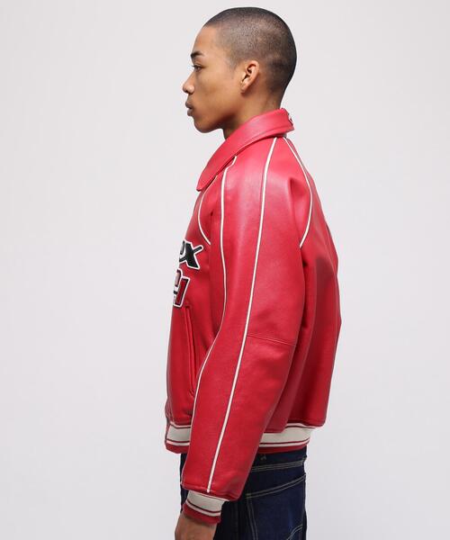 AVIREX（アヴィレックス） スタジャン COW LOGO VARSITY JACKET / カウ