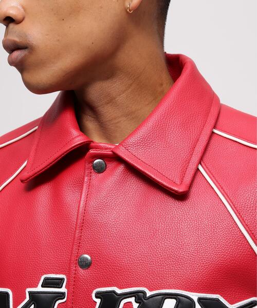 スタジャン COW LOGO VARSITY JACKET / カウ ロゴ バーシティジャケット / AVIREX / アヴィレックスの画像
