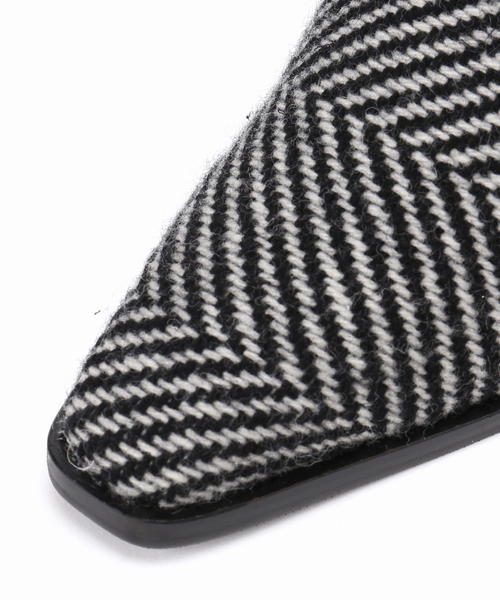 Le Talon GRISE（ル タロン グリーズ） ローファー GRISE3cmクロス