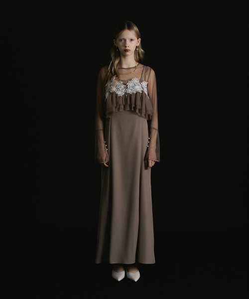 et.UNiVER ドレス Petal embroidery dress : ZOZOTOWN Yahoo!店 - 通販