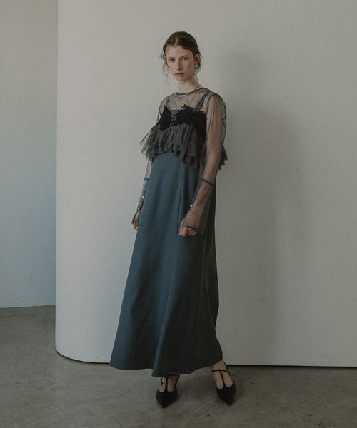 et.UNiVER ドレス Petal embroidery dress : ZOZOTOWN Yahoo!店 - 通販