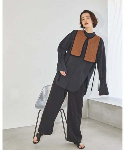 TODAYFUL ベスト TODAYFUL 「TODAYFUL」 ベスト FREE チャコールグレー レディース