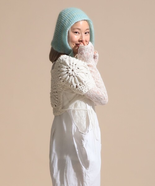 BEAMS COUTURE（ビームスクチュール） ニット セーター かぎ針ニット