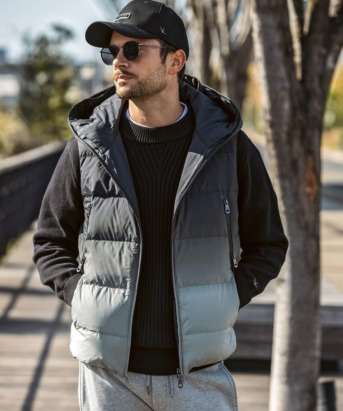 1PIU1UGUALE3 RELAX ダウンベスト ベスト 1PIU1UGUALE3 RELAX(ウノピゥ