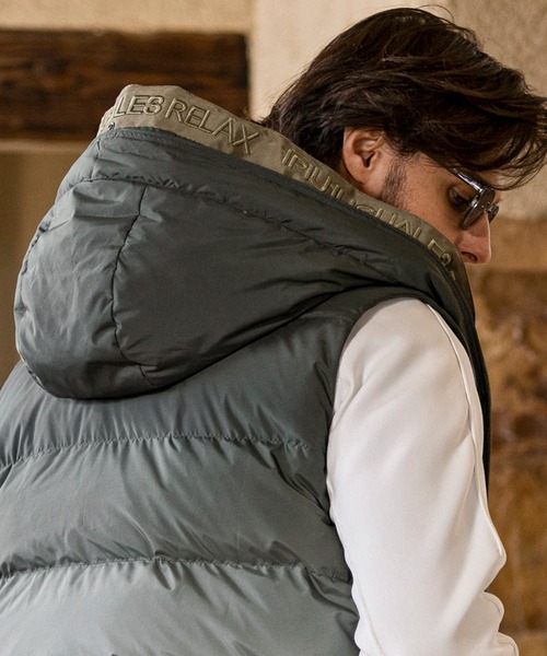 1PIU1UGUALE3 RELAX ダウンベスト ベスト メンズ : ZOZOTOWN Yahoo!店