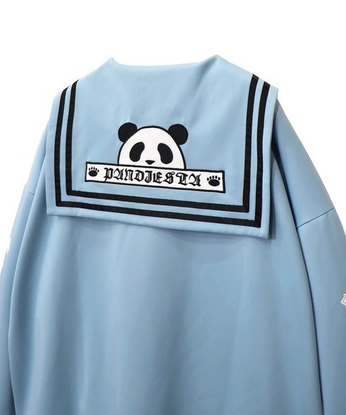 PANDIESTA スタジャン Mサイズ ネイビー/ホワイト PANDIESTA（パンディエスタ） ジャージ セーラーパンダブルゾン(M2