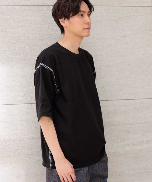 LAKOLE（ラコレ） 半袖Tシャツ LARGE ブラック メンズ : ZOZOTOWN