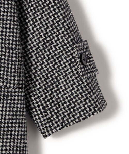 SHIPS（シップス） ステンカラーコート コート 千鳥 / ソリッド ウール