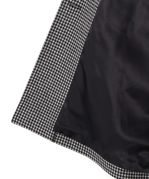 SHIPS（シップス） ステンカラーコート コート 千鳥 / ソリッド ウール
