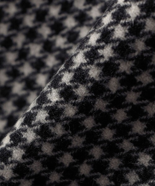 SHIPS（シップス） ステンカラーコート コート 千鳥 / ソリッド ウール