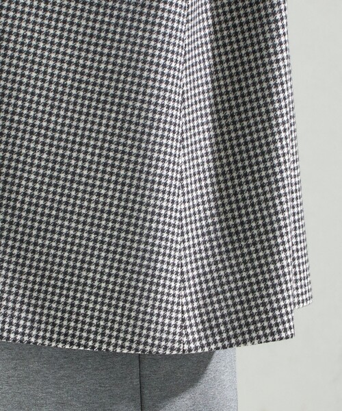 SHIPS（シップス） ステンカラーコート コート 千鳥 / ソリッド ウール