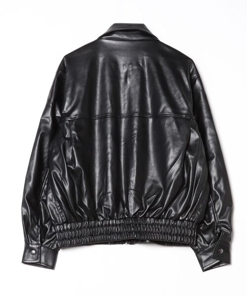 ARCADE（アーケード） ブルゾン アウター レトロ フェイクレザー(合成