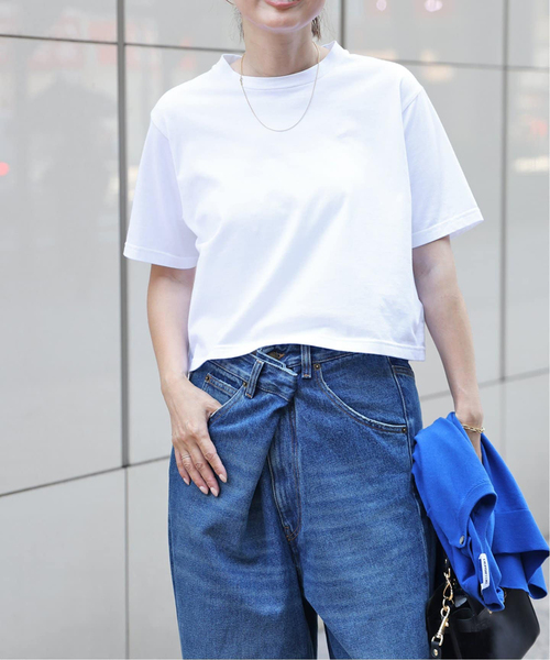 「Deuxieme Classe」 「EVERYDAY I LIKE.」半袖カットソー FREE ホワイト レディース_画像3