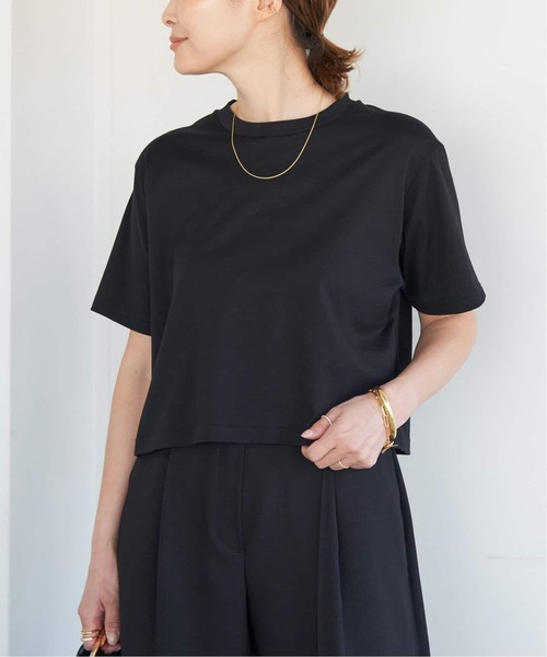 「Deuxieme Classe」 「EVERYDAY I LIKE.」半袖カットソー FREE ホワイト レディース_画像9