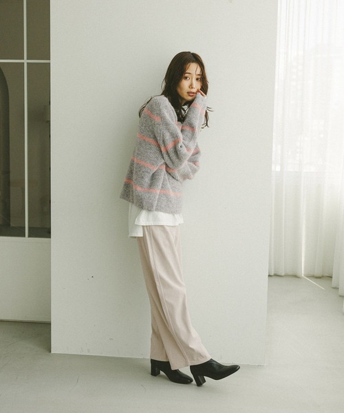 GLOBAL WORK コーデュロイシャツ・パンツ・スウェットセットアップ XL