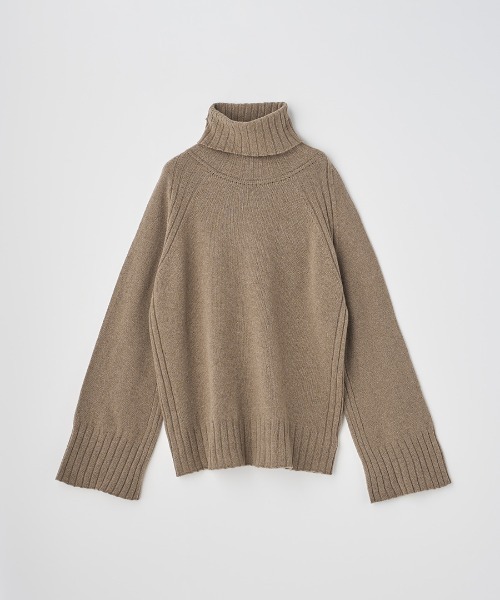 ジョンスメドレー　カシミヤ混　タートルネック　ニット　セーター　グレー JOHN SMEDLEY｜ジョンスメドレー日本公式