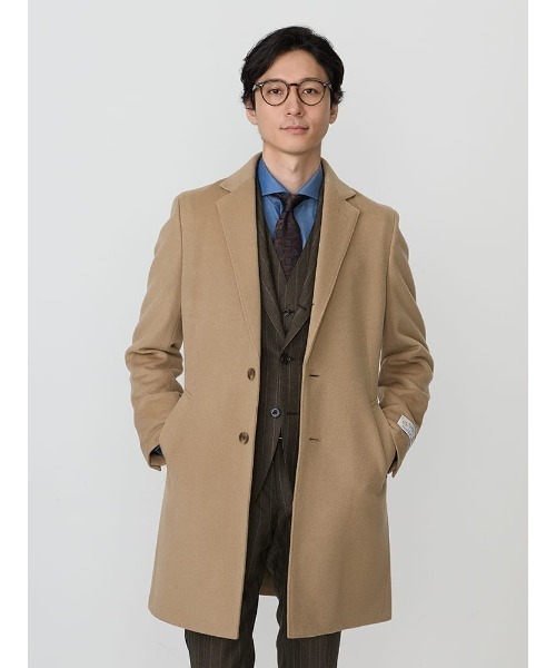 楽天市場激安】 極美品 FACTORY ファクトリー ロングコートダブル