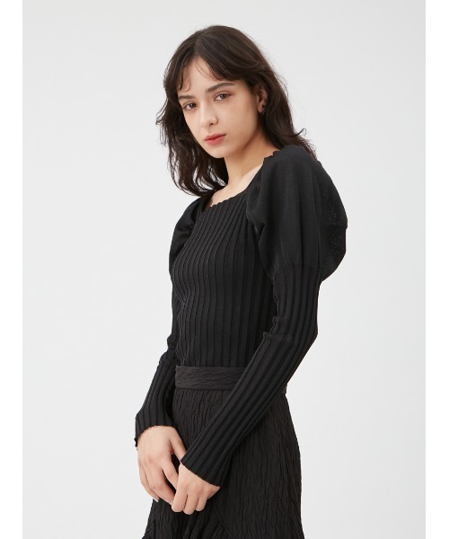 FRAY I.D（フレイ・アイディー） 長袖ニット ONE SIZE シルバー