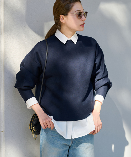 FRAMeWORK（フレームワーク） 長袖ニット - ホワイト レディース