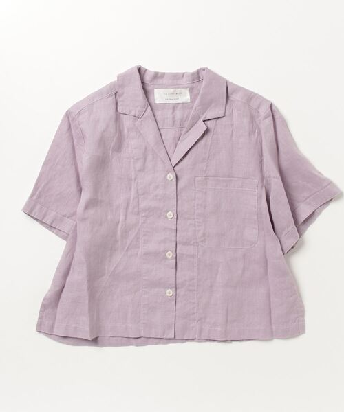 fog linen work（フォグリネンワーク） 半袖シャツ ONE SIZE パープル