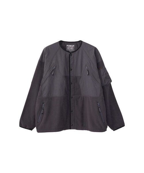 hysteric glamourボタンアップジャケット ブラック HYSTERIC GLAMOUR（ヒステリックグラマー） コート ジャケット ベアー