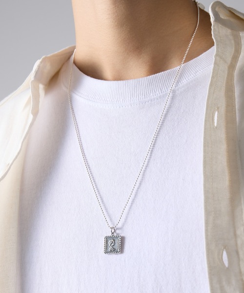 MAISON CLUB（メゾンクラブ） ネックレス 「MAISON CLUB」Square