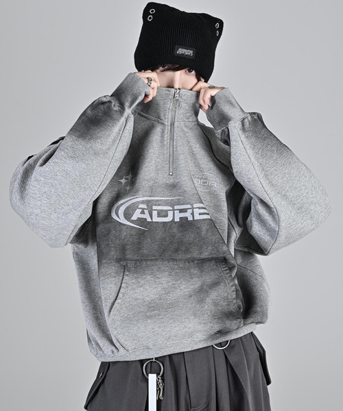 ADRER（アドラー） トレーナー スウェット Vintage make half zip game
