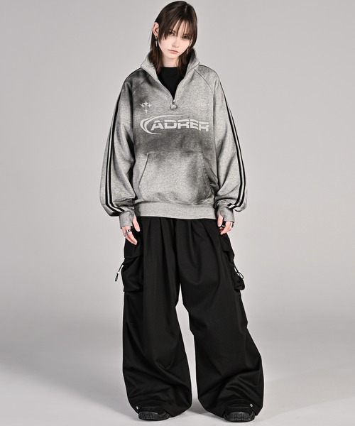 ADRER（アドラー） トレーナー スウェット Vintage make half zip game