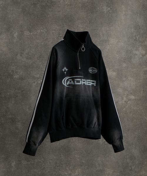 ADRER（アドラー） トレーナー スウェット Vintage make half zip game