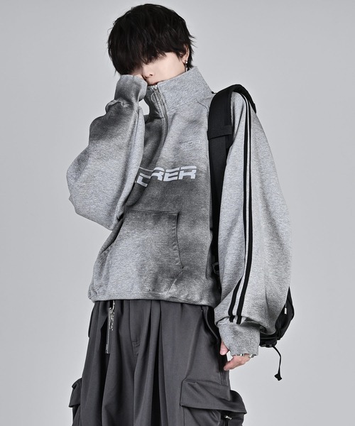 ADRER（アドラー） トレーナー スウェット Vintage make half zip game