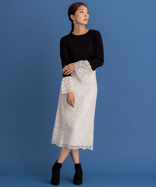 「組曲」 スカート S1 グリーン レディース_画像5