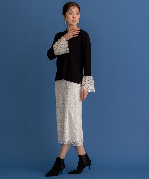 「組曲」 スカート S1 グリーン レディース_画像6