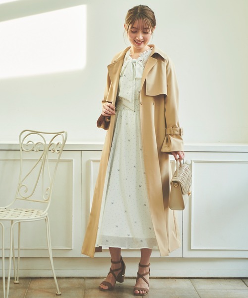 NOELA（ノエラ） トレンチコート S ベージュ レディース : ZOZOTOWN