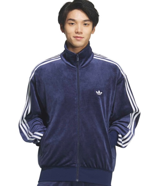 adidas（アディダス） コート ジャケット adidas FB TT VELOUR